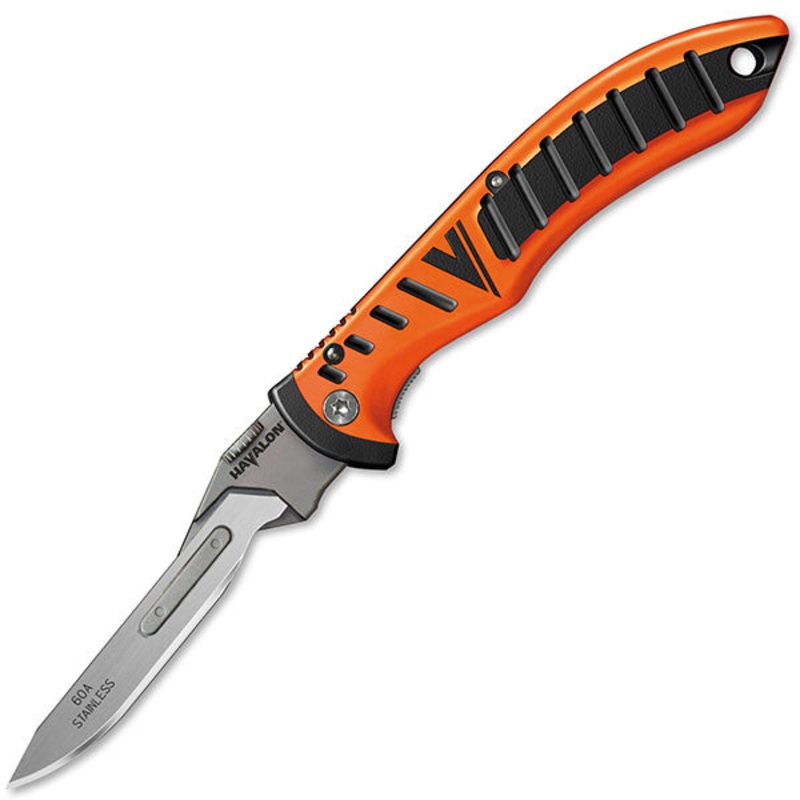 Havalon Knives FORGE Rubber Black Handle