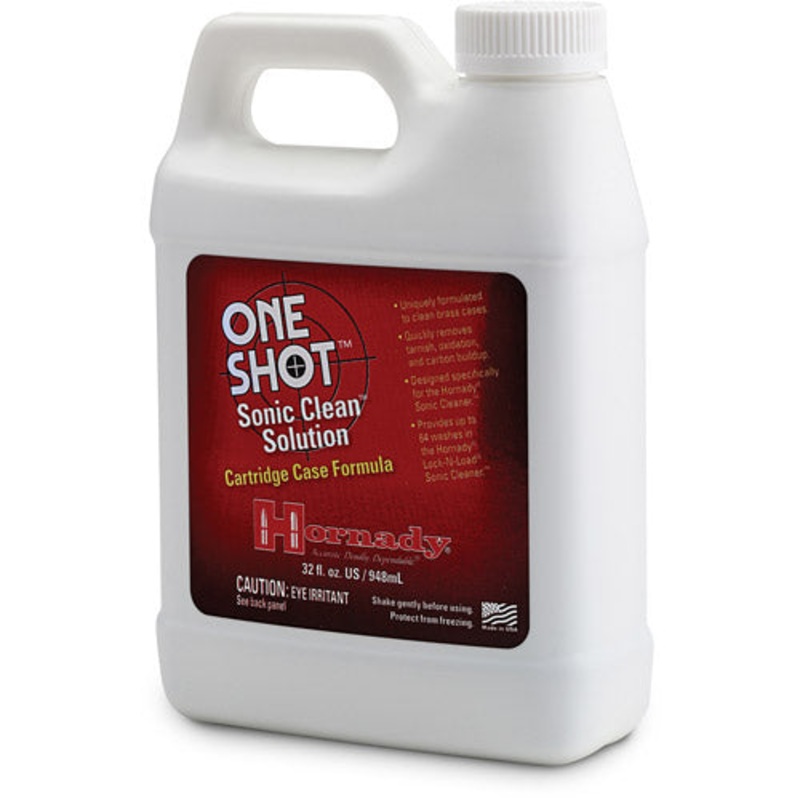 Hornady One Shot Sonic Cleaner Ultrasonic Case Cleaning Solution Liquid