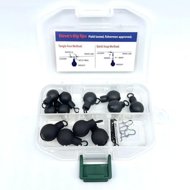 BnR Daves Trout, Perch & Crappie Steel Fishing Weights
