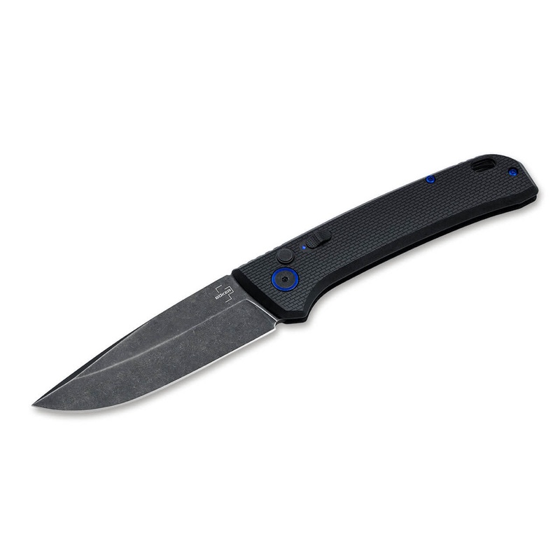 Boker Plus FRND Automatic Knife Black Stonewash