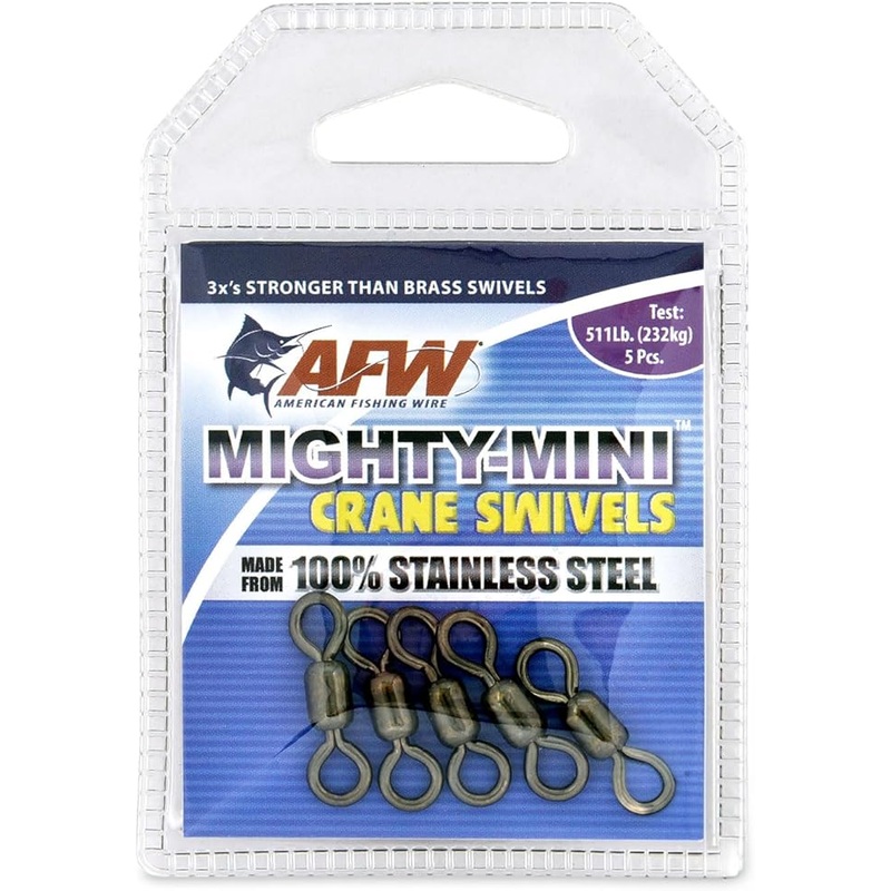American Fishing Wire Mighty Mini Crane Swivels