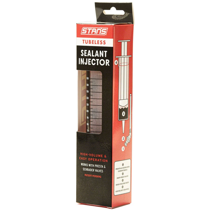 Stan's NoTubes Tubeless Sealant Injector Presta Schrader