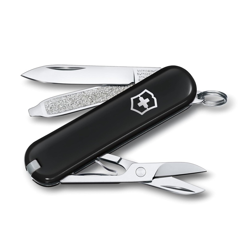 Victorinox Classic 6-Function 2-1/4 In. Black Swiss Army Knife
