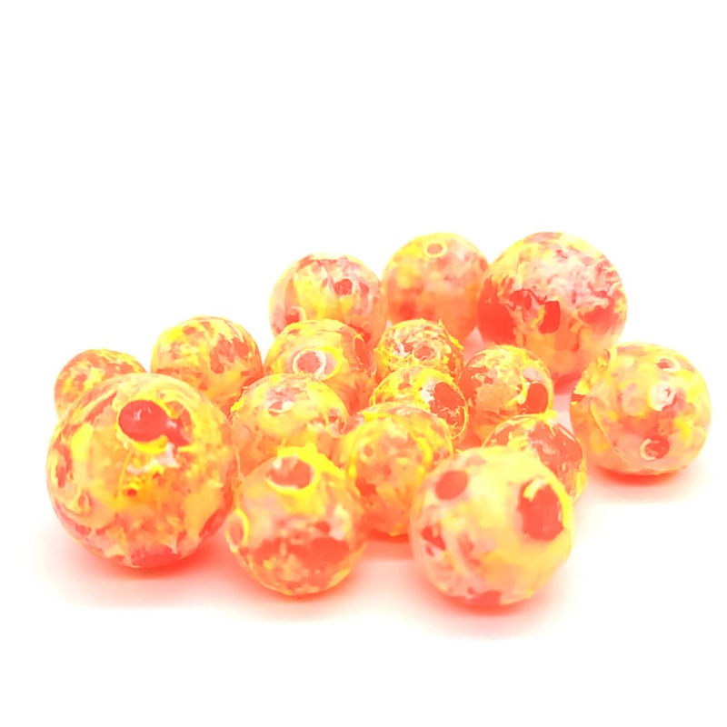 BnR Tackle Soft Beads, 18mm, Joker, Neutral Buoyancy, 8/pack