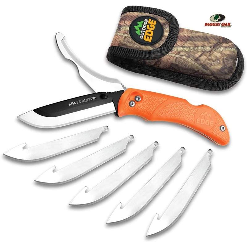 Outdoor Edge Cutlery RazorPro Double-Blade Big Game Knife