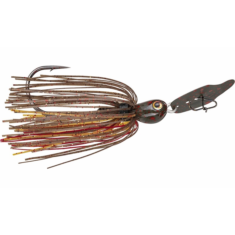TCVSJ12-135 0.5 Oz Thunder Cricket Vibrating Swim Jig Fishing Lure, Falcon Lake Craw