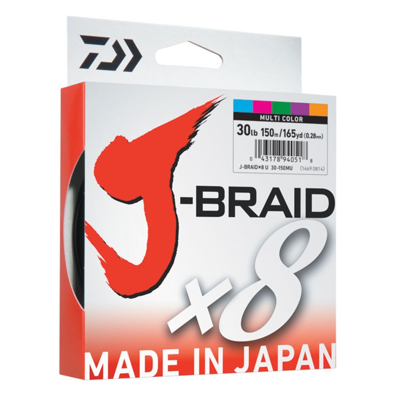 Daiwa J-Braid Chartreuse Filler Spool - 150M 10