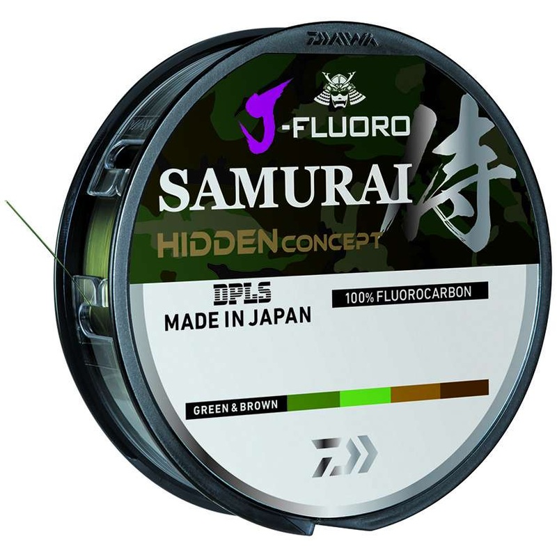 Daiwa J-Fluoro Samurai Hidden Concept Fluorocarbon Line - 18Lb - 220Yd