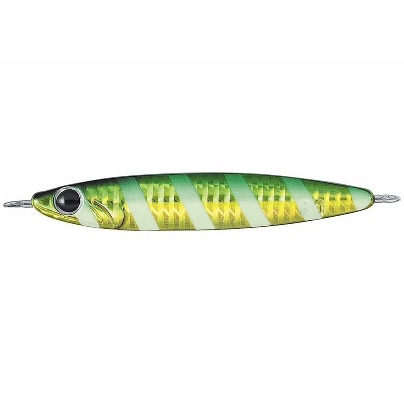 Daiwa Zakanana Casting Jigs (Zebra Glow Green Gold 130 Gram/4 1/2 Oz)