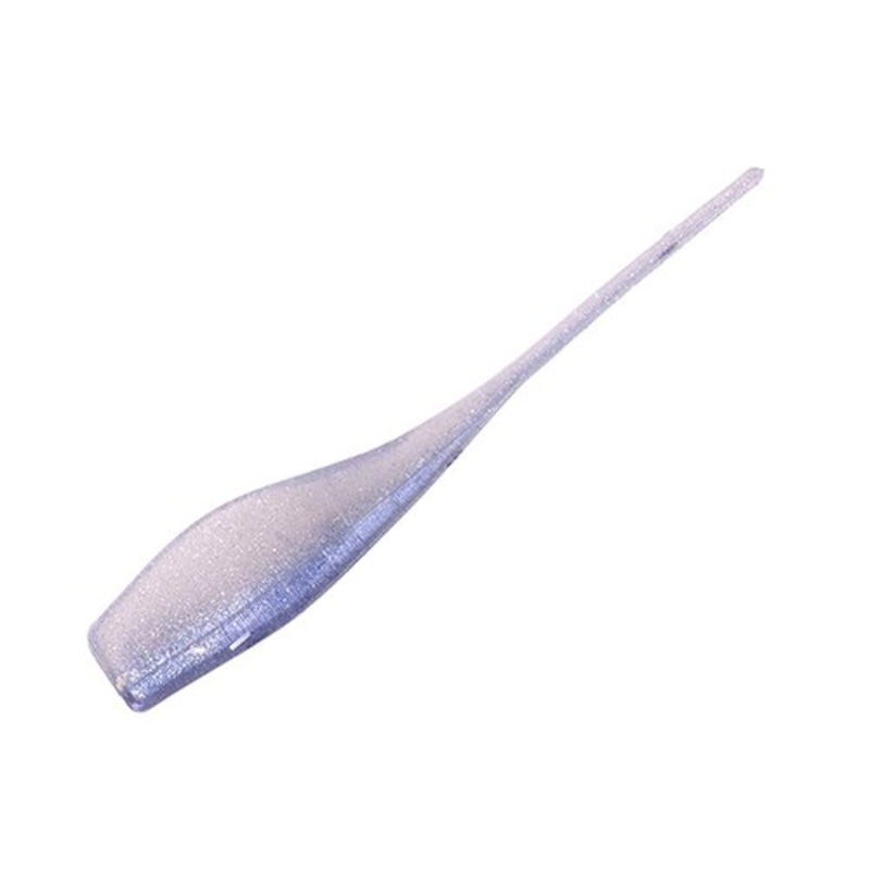 Strike King Mr. Crappie Lightning Shad Soft Bait, Blue Ice