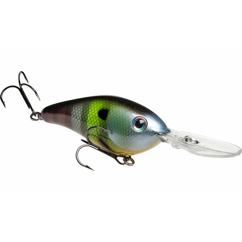 Strike King Pro Model Series 6XD Crankbait, Blue
