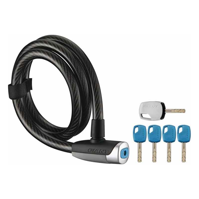 Giant SureLock Flex Key 15 Cable Lock 15mm x 185cm