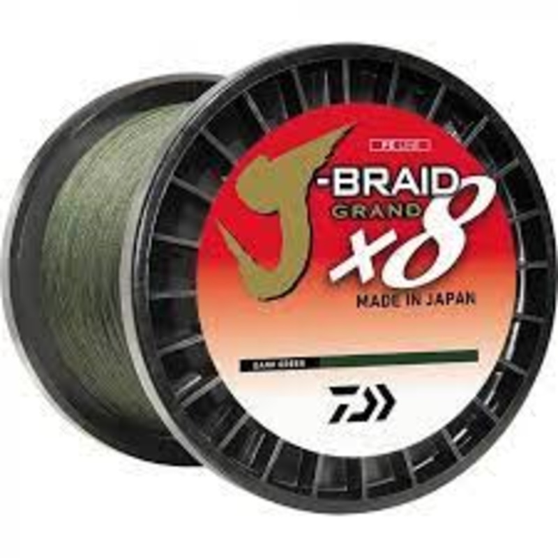 Daiwa J-Braid 8Xgrand Braided 300` 20Lb ZZZ