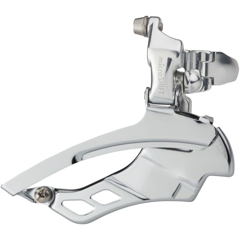 MicroSHIFT R10 Front Derailleur 10-Speed Triple 52/39/30T Band Clamp Shimano Compatible