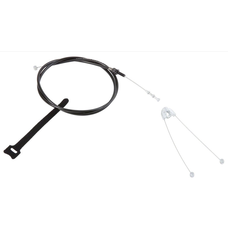 Odyssey Adjustable Linear Quik-Slic Kable Brake Cable - 1.5mm, Black