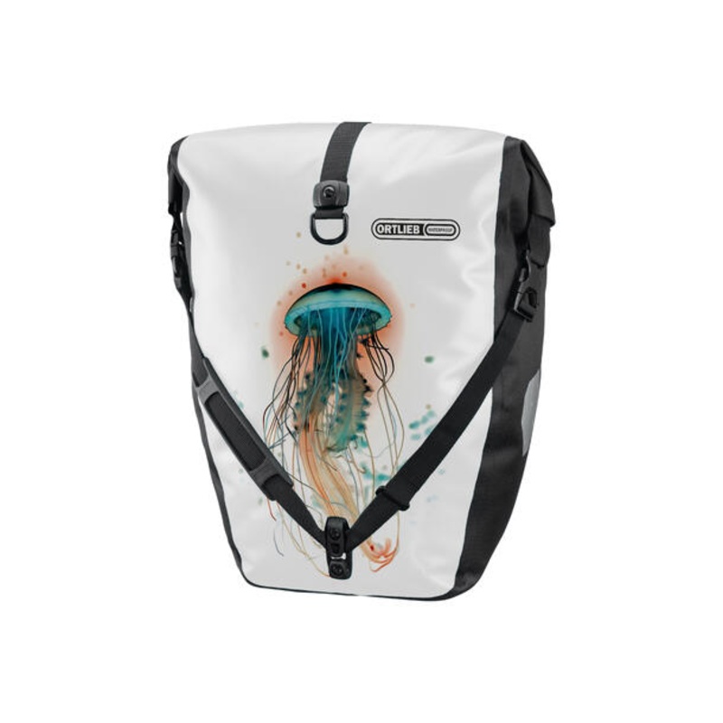 Ortlieb Back-Roller Design Jellyfish white