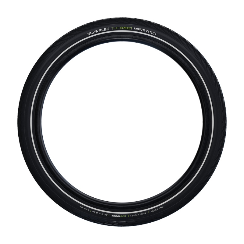 Schwalbe Green Marathon Tire Black