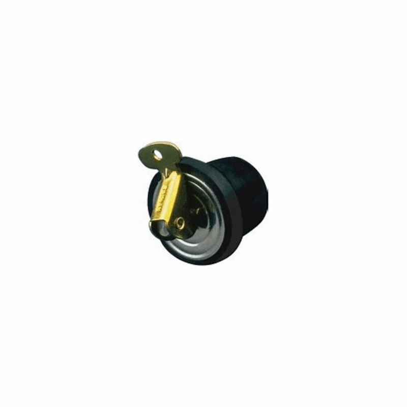 Sea dog Brass/Neoprene Baitwell Plug - 1/2" Pair