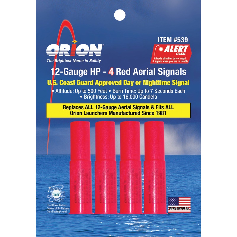 Orion Safety Signals High Performance Meteor Flare