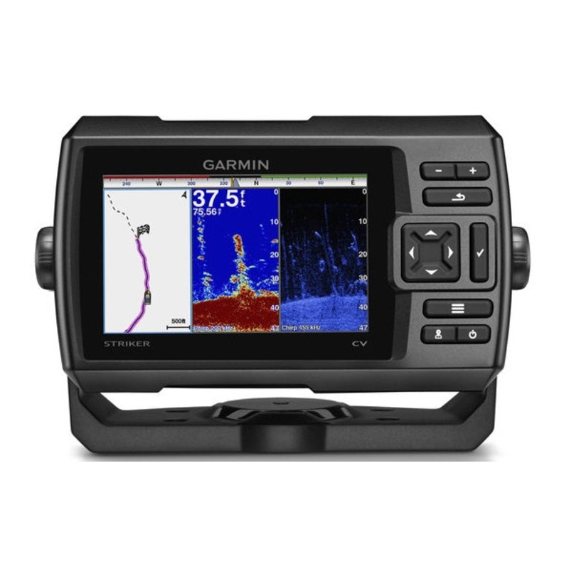 Garmin Striker CHIRP Fishfinder with GPS and ClearV Scanning Sonar