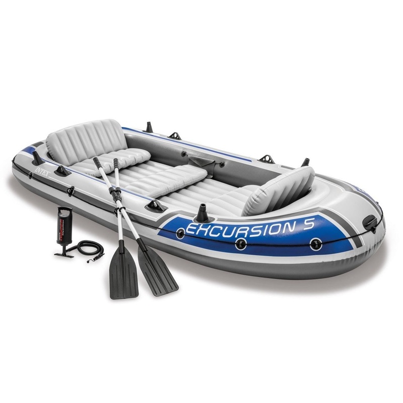 Intex Excursion 5 Person Boat Set