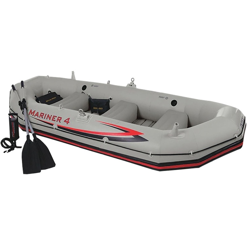 Intex Mariner 4 Person Inflatable Boat Set