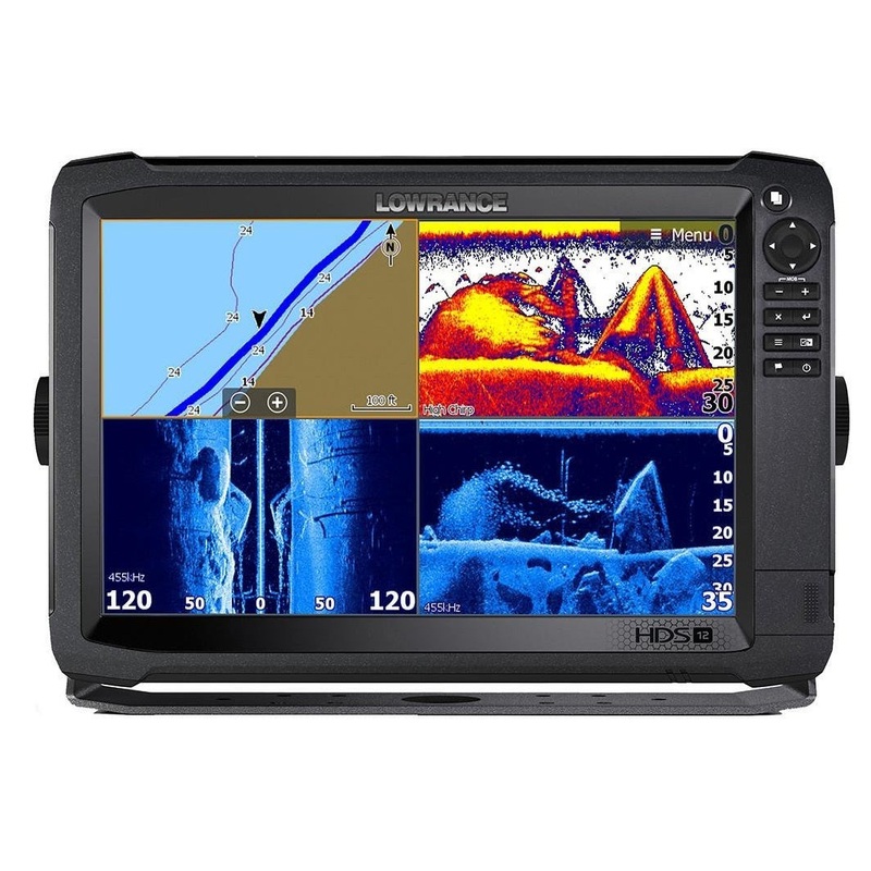 Lowrance HDS-12 Carbon Touchscreen Fishfinder & Chartplotter - No Transducer