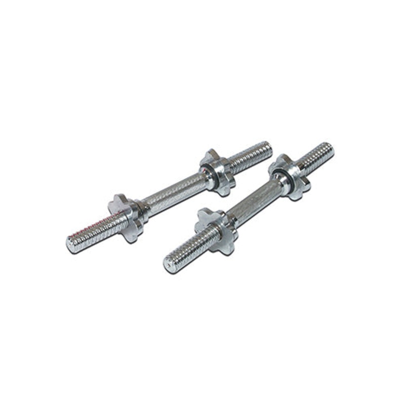 York 350mm Spinlock Chrome Dumbbell Set