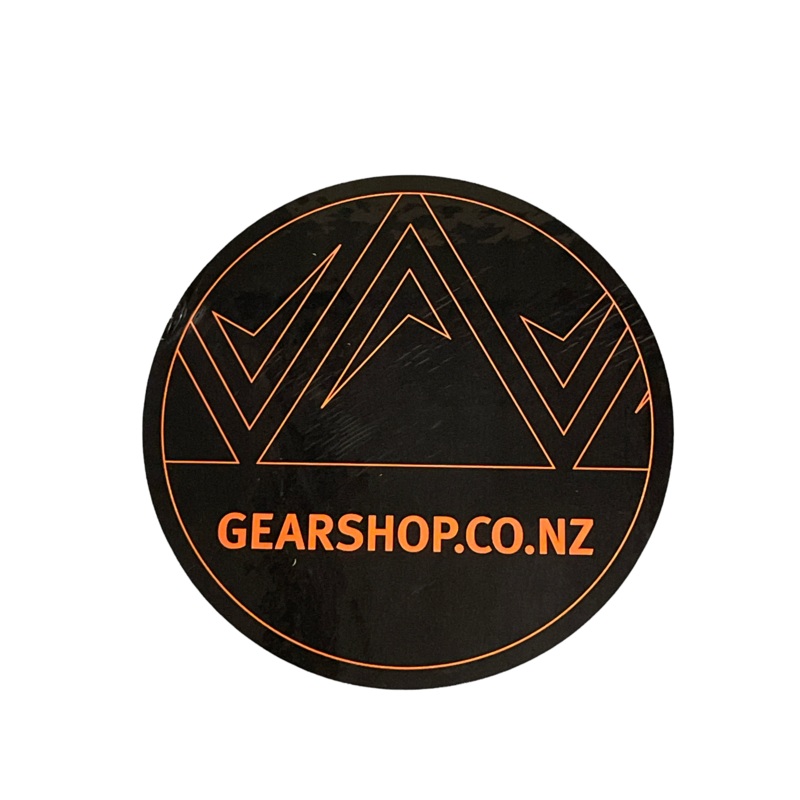 80mm Mountain Logo Sticker