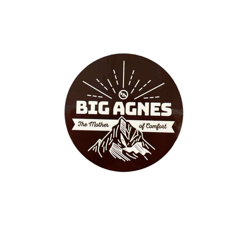 Big Agnes 80mm Mother of Comfort Sticker