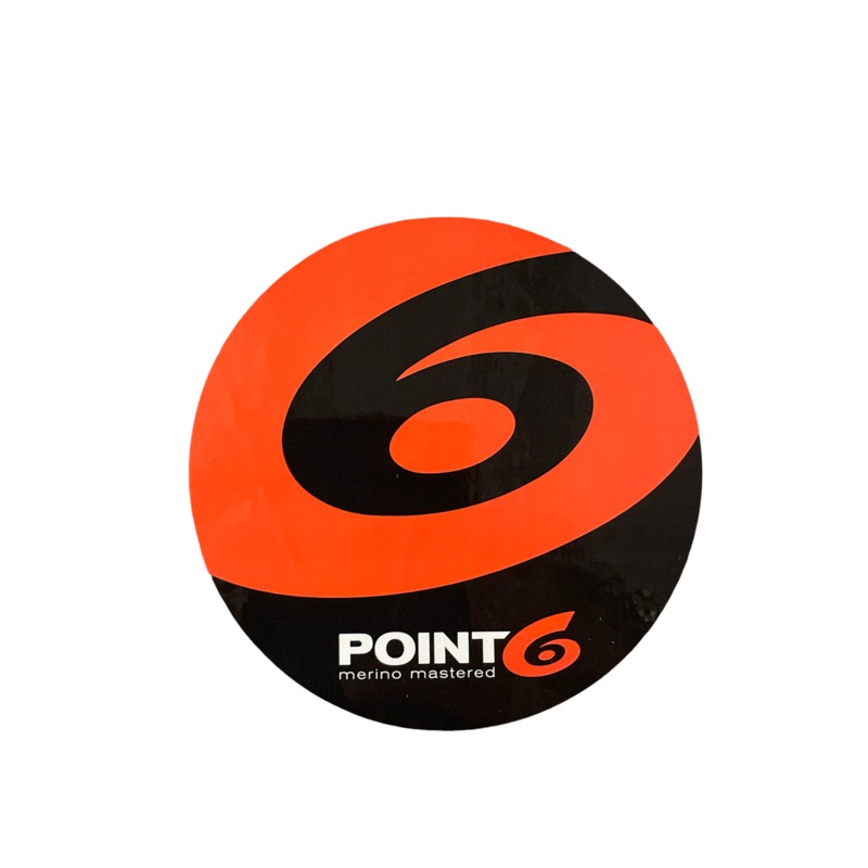 Point6 80mm Logo Sticker