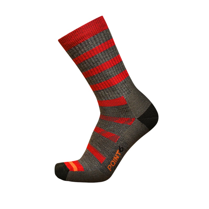 Point6 Merino Firecracker Extra Light Crew Socks