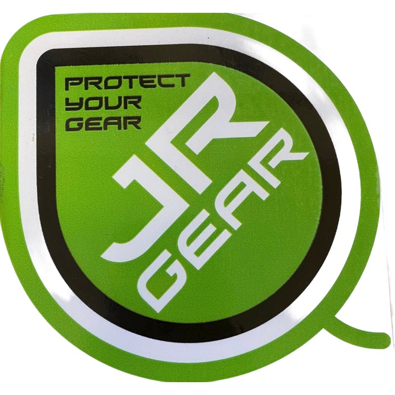 JR Gear Large 150mm Logo Sticker