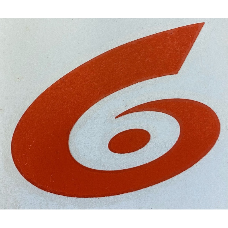 Point6 90mm Clean-Cut Logo Sticker