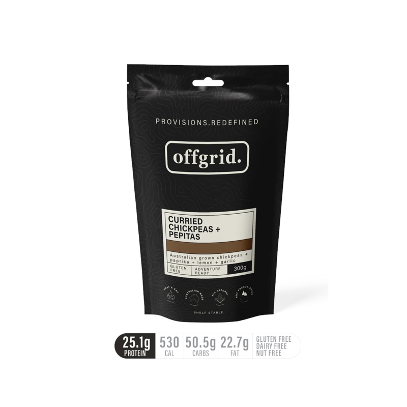 Offgrid Heat & Eat Meal - Chickpeas & Pepitas 300g