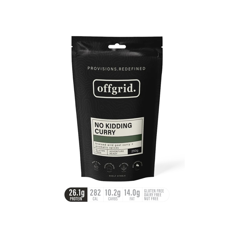 Offgrid Heat & Eat Meal - No Kidding Curry 250g