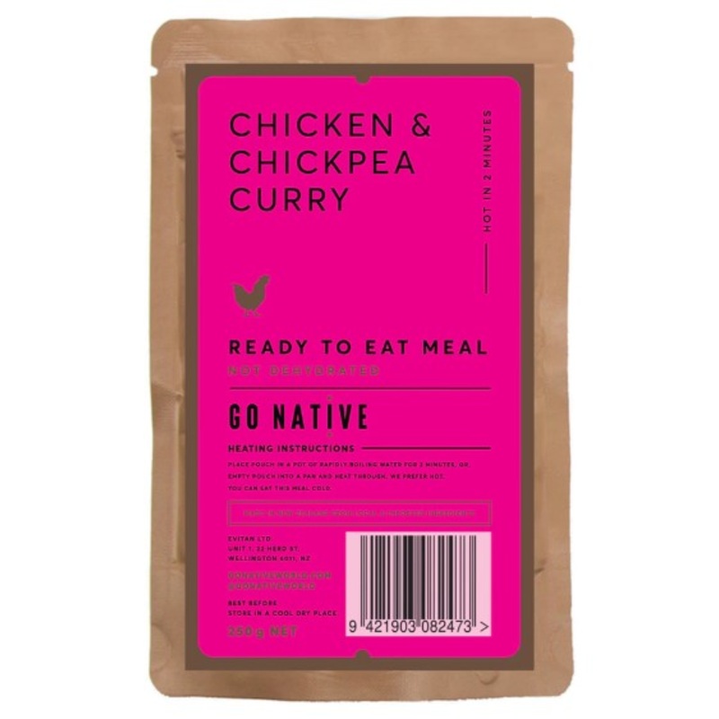 Go Native Chicken & Chickpea Curry, 250g