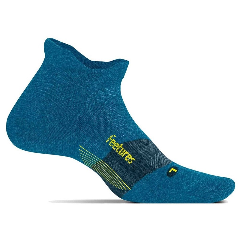 Feetures Merino 10 Cushion No-Show Tab Socks
