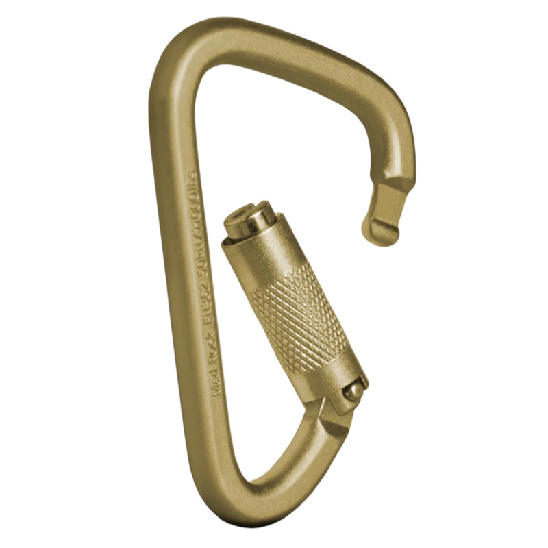 Mad Rock XL Steel Screw Gate Carabiner
