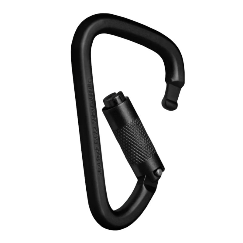 Mad Rock XL Steel Triple Lock Carabiner Black