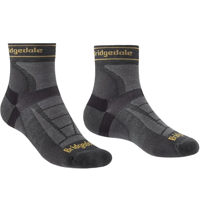 Bridgedale Men's Trail Run Ultra-Light Merino Crew Sock
