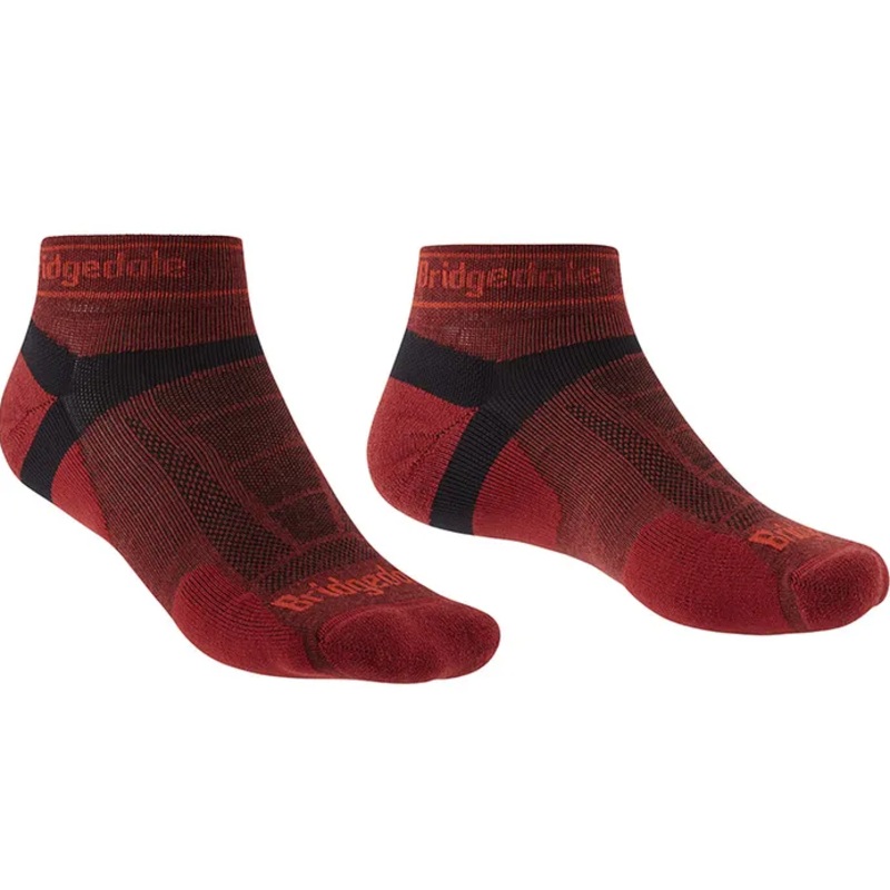 Bridgedale Men's Trail Run Ultra-Light Merino Mini Crew Sock