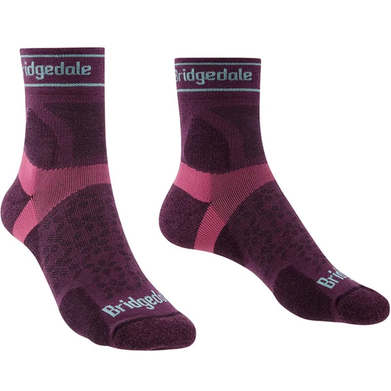 Bridgedale Women's Trail Run Ultra-Light Merino Crew Sock