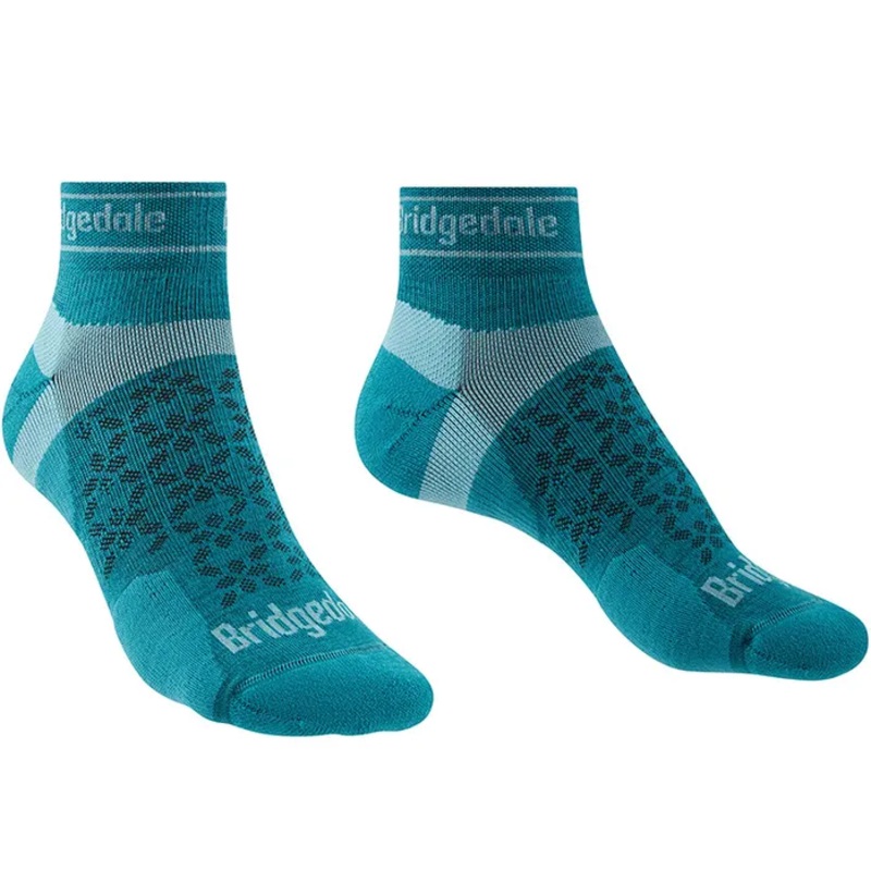Bridgedale Women's Trail Run Ultra-Light Merino Mini Crew Sock