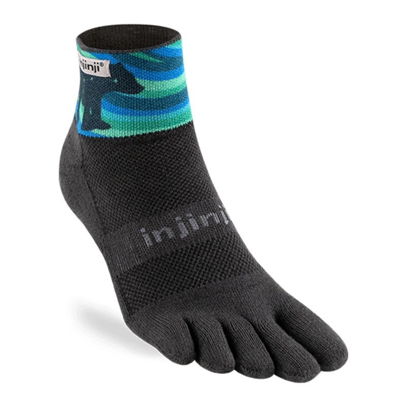 Injinji Artist Designed Womens Trail Mini-Crew