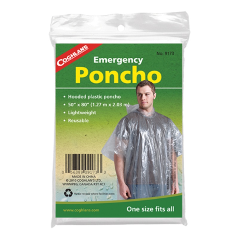 COGHLAN'S Emergency Poncho