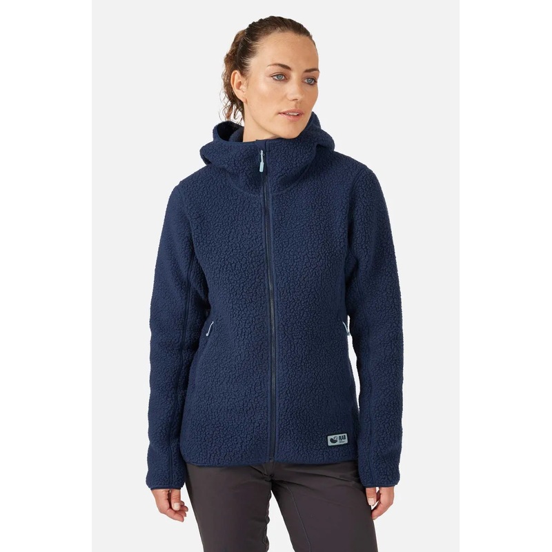 RAB Women's Shearling Fleece Hoodie Medium (UK12)
