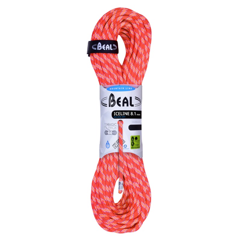 Beal Ice Line 8.1mm Unicore - Golden Dry