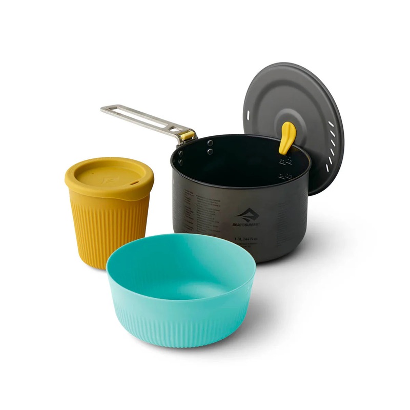 Sea to Summit Frontier Ultralight 1.3L Pot Cook Set- 3 Piece