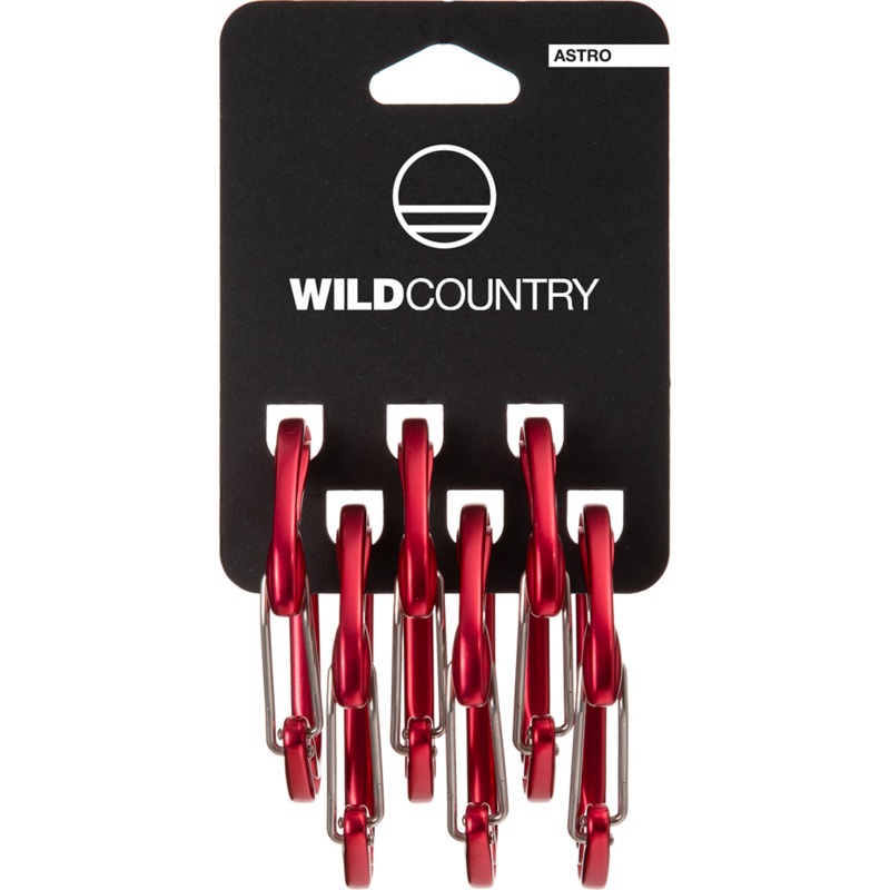 Wild Country Climbing Astro Carabiner 6 Pack